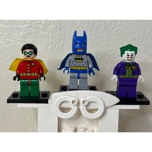 LEGO Batman Robin Joker Minifigures Set DC Super Heroes 10672 Excellent